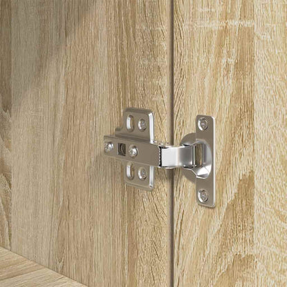 Bedside Cabinet Sonoma Oak 39x35x65 cm Engineered Wood