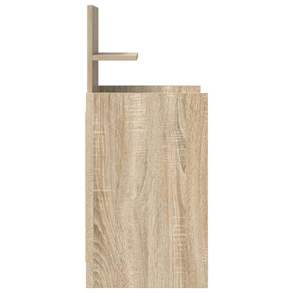 Bedside Cabinets with 2 Drawers 2 pcs Sonoma Oak 38x34x80 cm