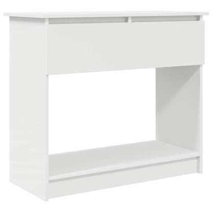 White Console Table with Drawers - 85.5x38.5x74.5 cm - Stylish Decor