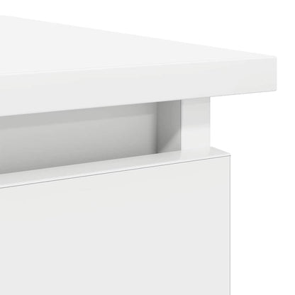 White Console Table with Drawers - 85.5x38.5x74.5 cm - Stylish Decor