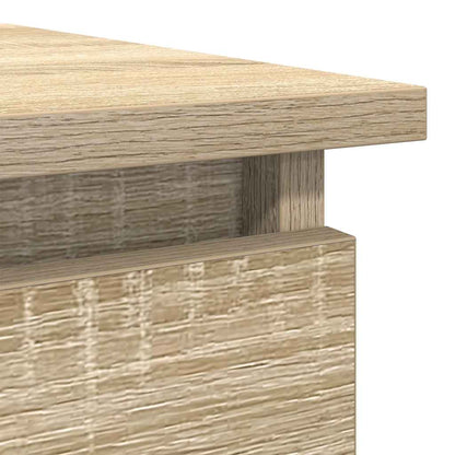 Sonoma Oak Console Table with Drawers - 85.5x38.5x74.5 cm