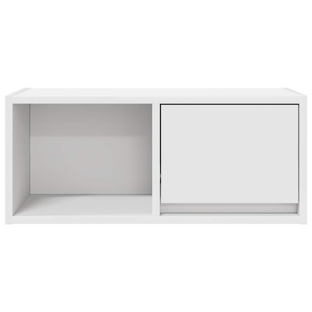 TV Cabinets 2 pcs White 60x31x25.5 cm Engineered Wood