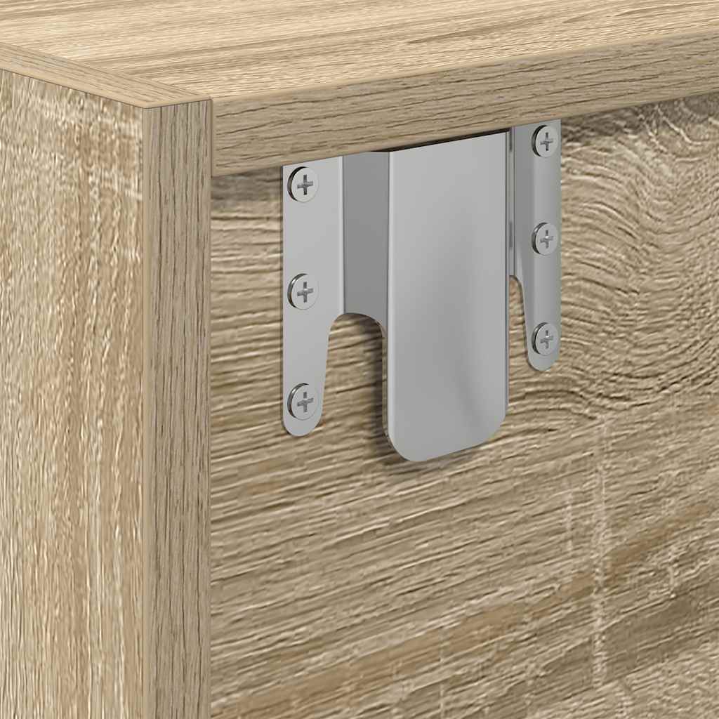TV Cabinet Sonoma Oak 60x31x25.5 cm Engineered Wood
