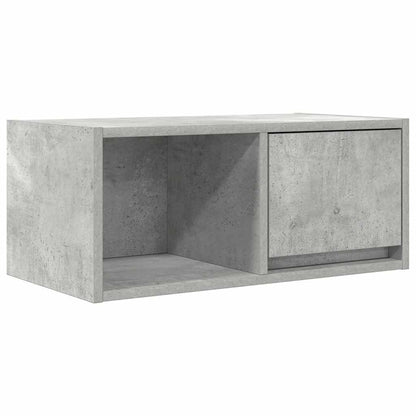 TV Cabinet Concrete Grey 60x31x25.5 cm Engineered Wood