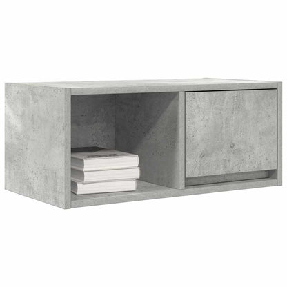 TV Cabinet Concrete Grey 60x31x25.5 cm Engineered Wood