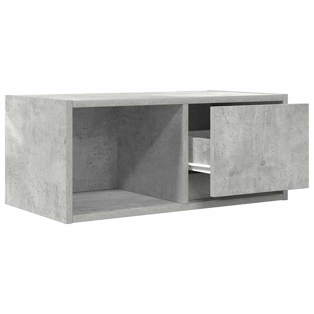 TV Cabinets 2 pcs Concrete Grey 60x31x25.5 cm Engineered Wood