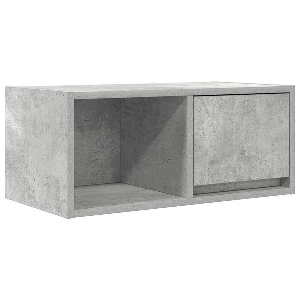 TV Cabinets 2 pcs Concrete Grey 60x31x25.5 cm Engineered Wood