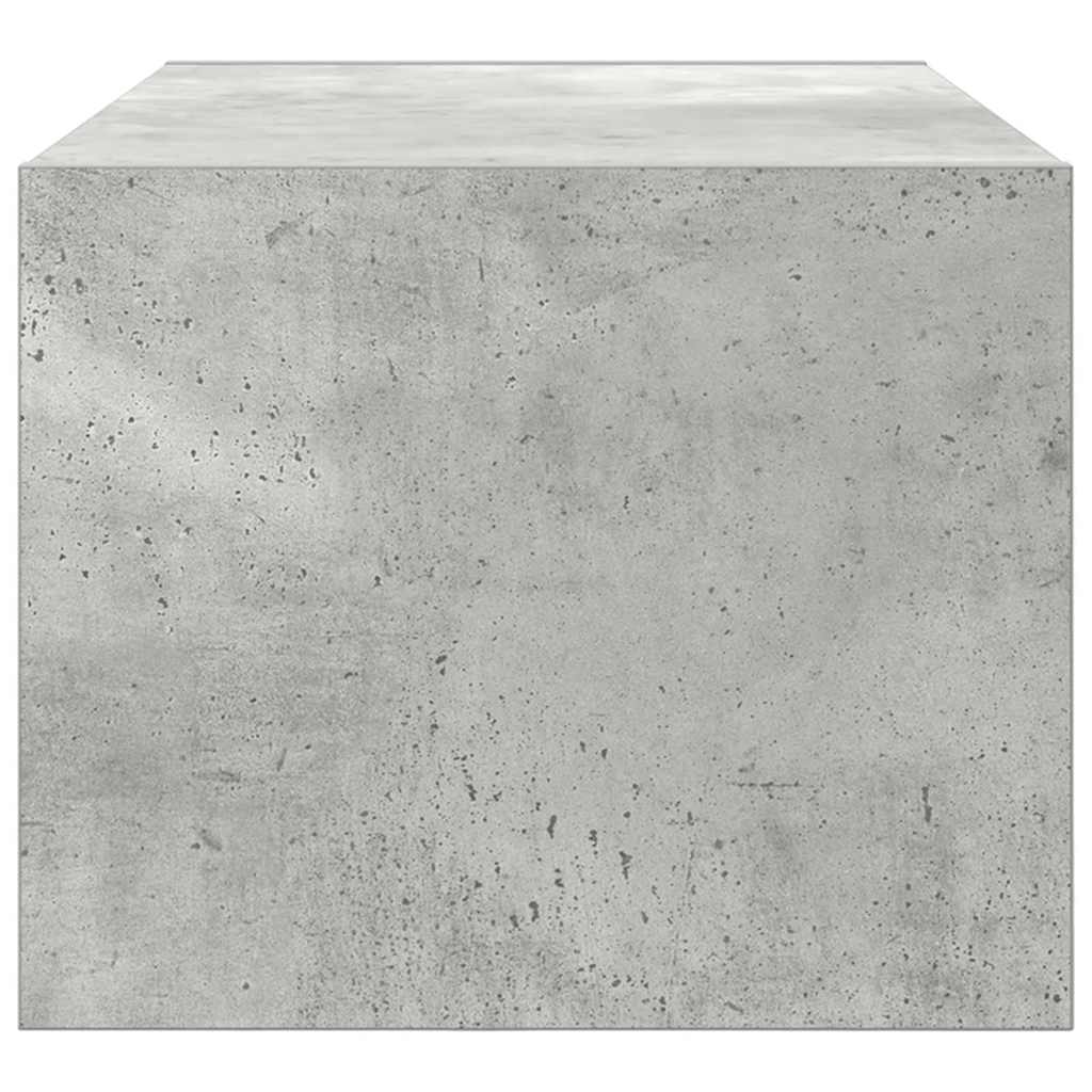 TV Cabinets 2 pcs Concrete Grey 60x31x25.5 cm Engineered Wood