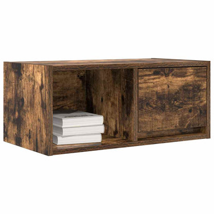 TV Cabinet Smoked Oak 60x31x25.5 cm Engineered Wood