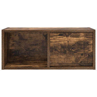TV Cabinet Smoked Oak 60x31x25.5 cm Engineered Wood
