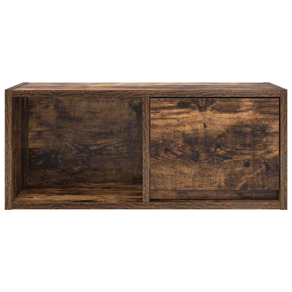 TV Cabinets 2 pcs Smoked Oak 60x31x25.5 cm Engineered Wood