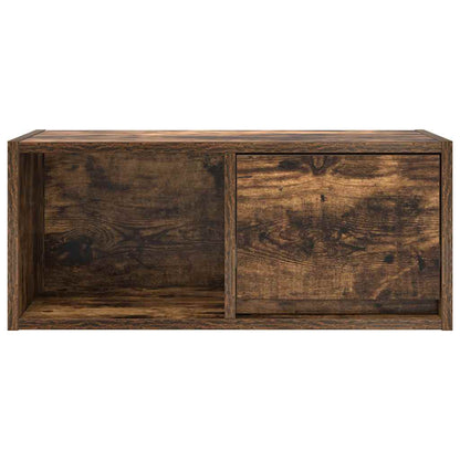TV Cabinets 2 pcs Smoked Oak 60x31x25.5 cm Engineered Wood