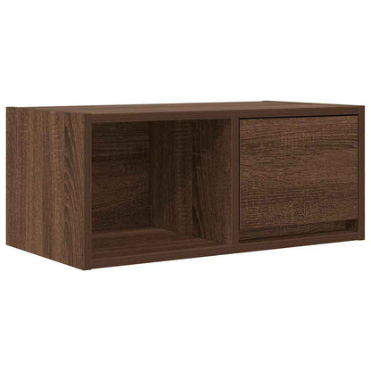 TV Cabinets 2 pcs Brown Oak 60x31x25.5 cm Engineered Wood