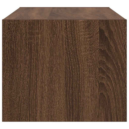 TV Cabinets 2 pcs Brown Oak 60x31x25.5 cm Engineered Wood