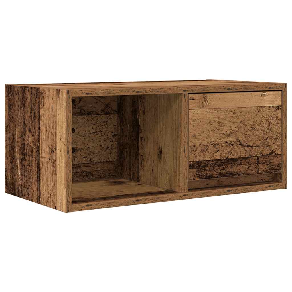 TV Cabinets 2 pcs Old Wood 60x31x25.5 cm Engineered Wood