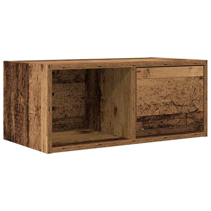 TV Cabinets 2 pcs Old Wood 60x31x25.5 cm Engineered Wood