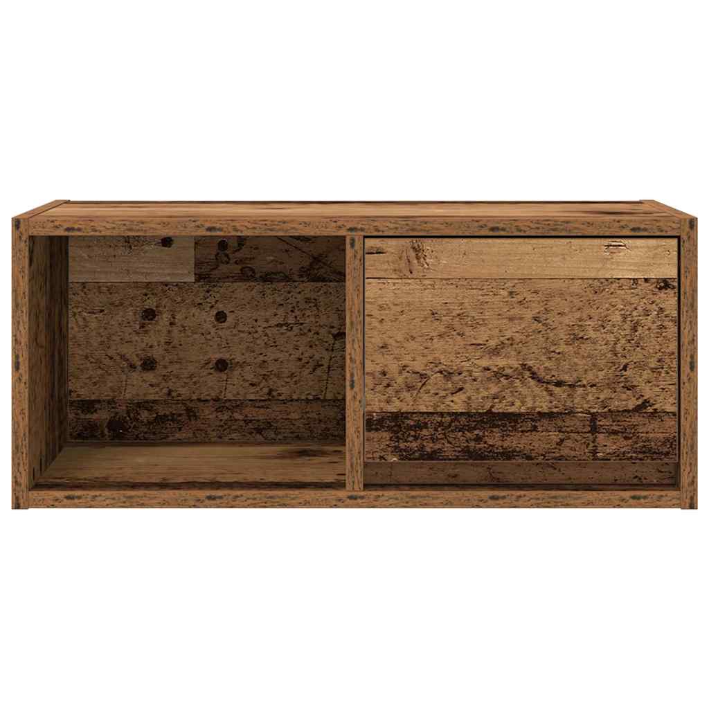 TV Cabinets 2 pcs Old Wood 60x31x25.5 cm Engineered Wood