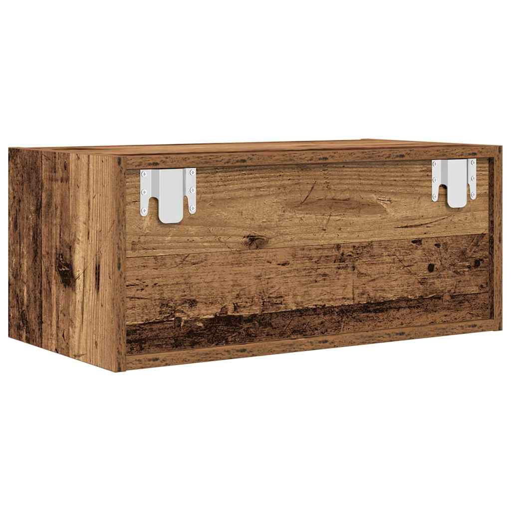 TV Cabinets 2 pcs Old Wood 60x31x25.5 cm Engineered Wood