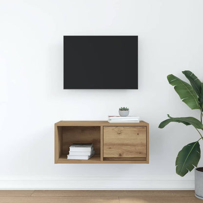TV Cabinet Artisan Oak 60x31x25.5 cm Engineered Wood