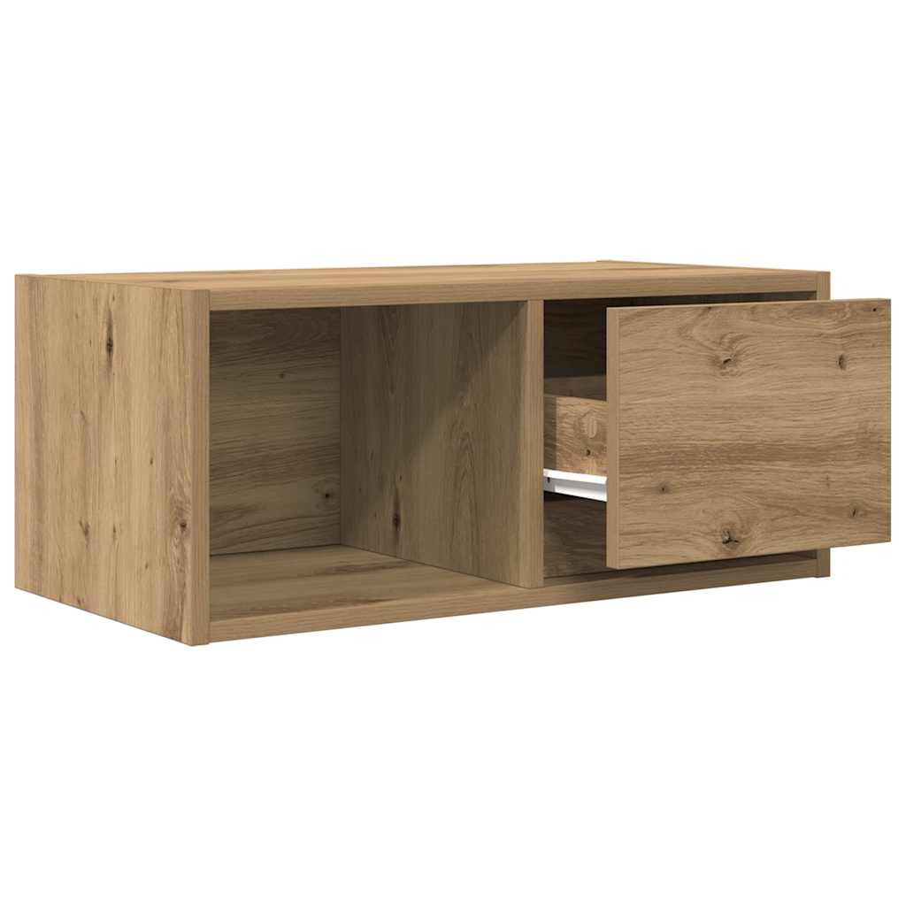 TV Cabinets 2 pcs Artisan Oak 60x31x25.5 cm Engineered Wood