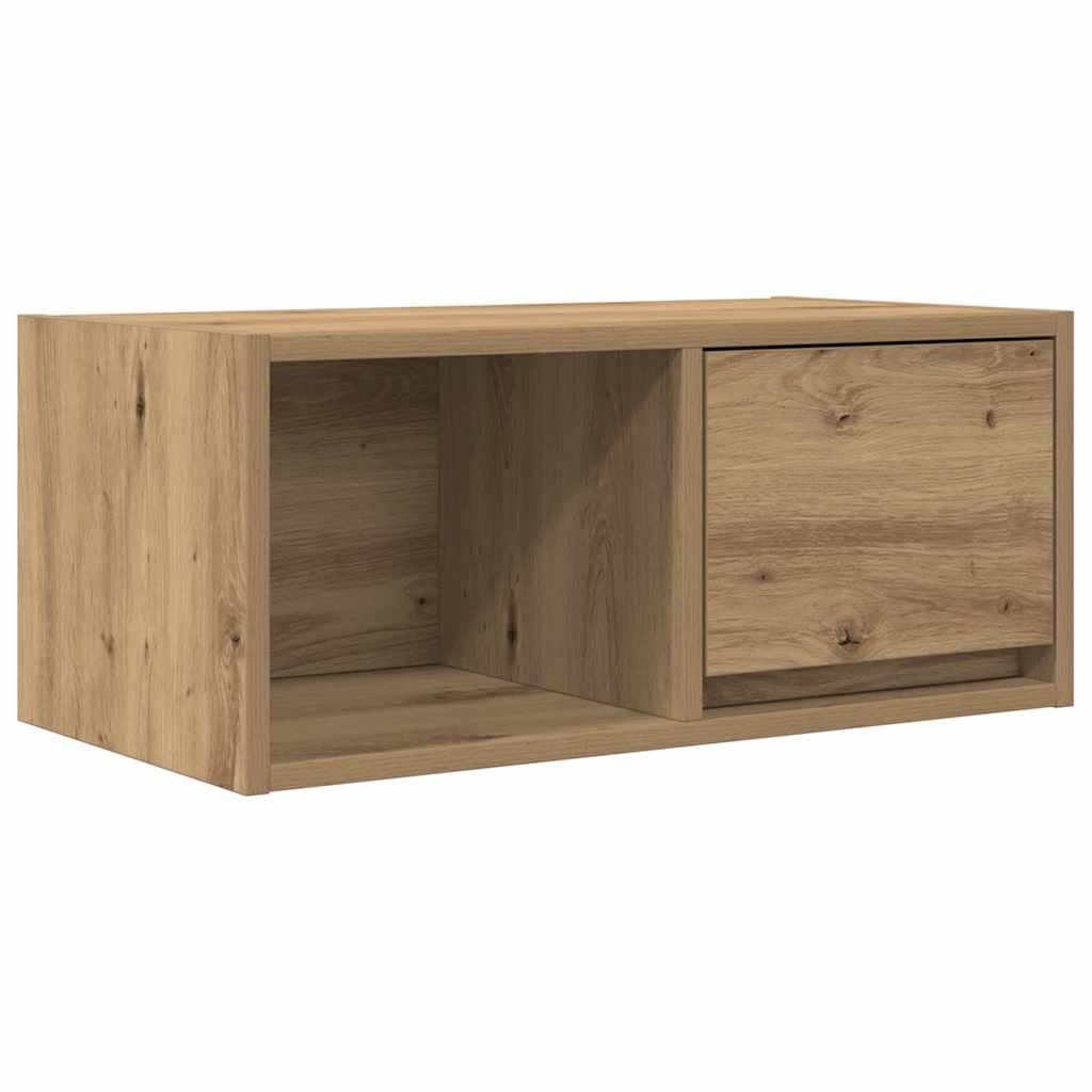 TV Cabinets 2 pcs Artisan Oak 60x31x25.5 cm Engineered Wood