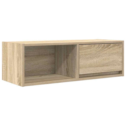 TV Cabinet Sonoma Oak 80x31x25.5 cm Engineered Wood
