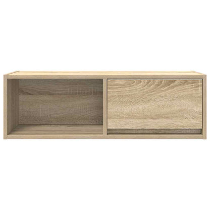 TV Cabinet Sonoma Oak 80x31x25.5 cm Engineered Wood