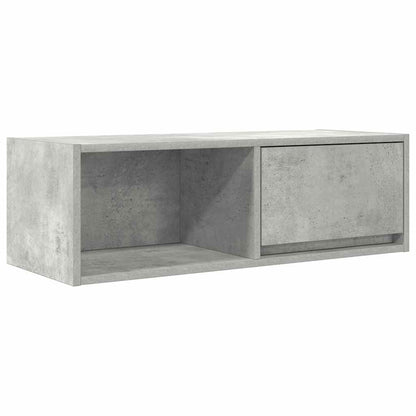 TV Cabinet Concrete Grey 80x31x25.5 cm Engineered Wood