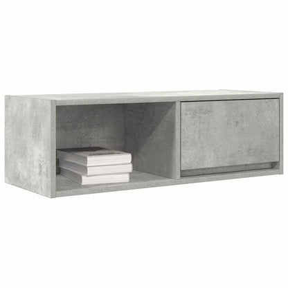 TV Cabinet Concrete Grey 80x31x25.5 cm Engineered Wood