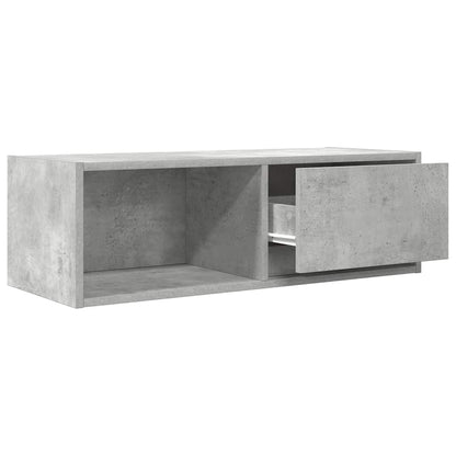 TV Cabinets 2 pcs Concrete Grey 80x31x25.5 cm Engineered Wood