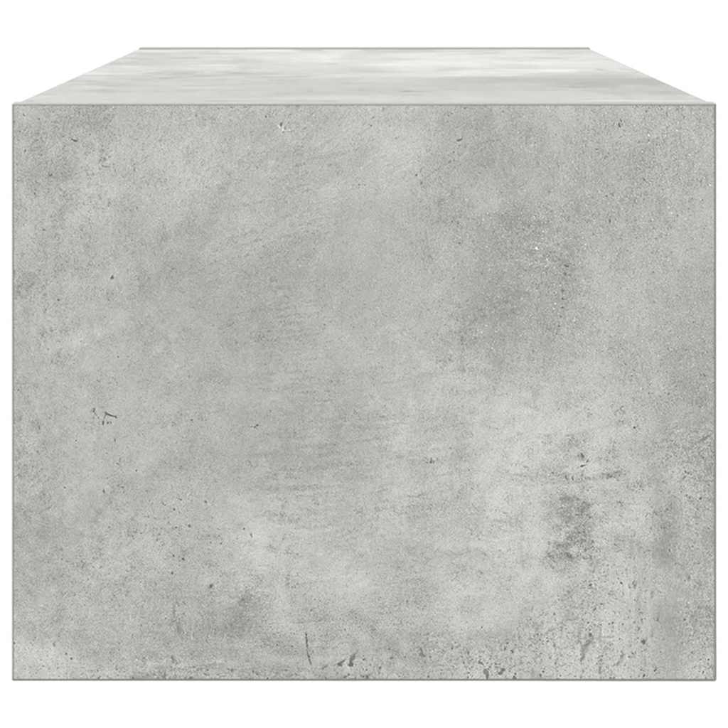 TV Cabinets 2 pcs Concrete Grey 80x31x25.5 cm Engineered Wood