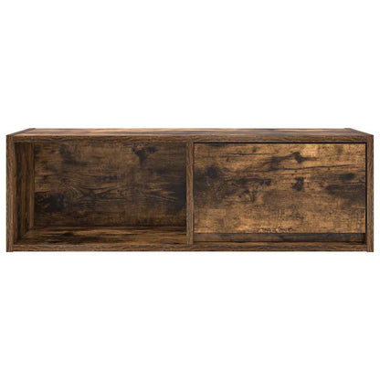 TV Cabinets 2 pcs Smoked Oak 80x31x25.5 cm Engineered Wood