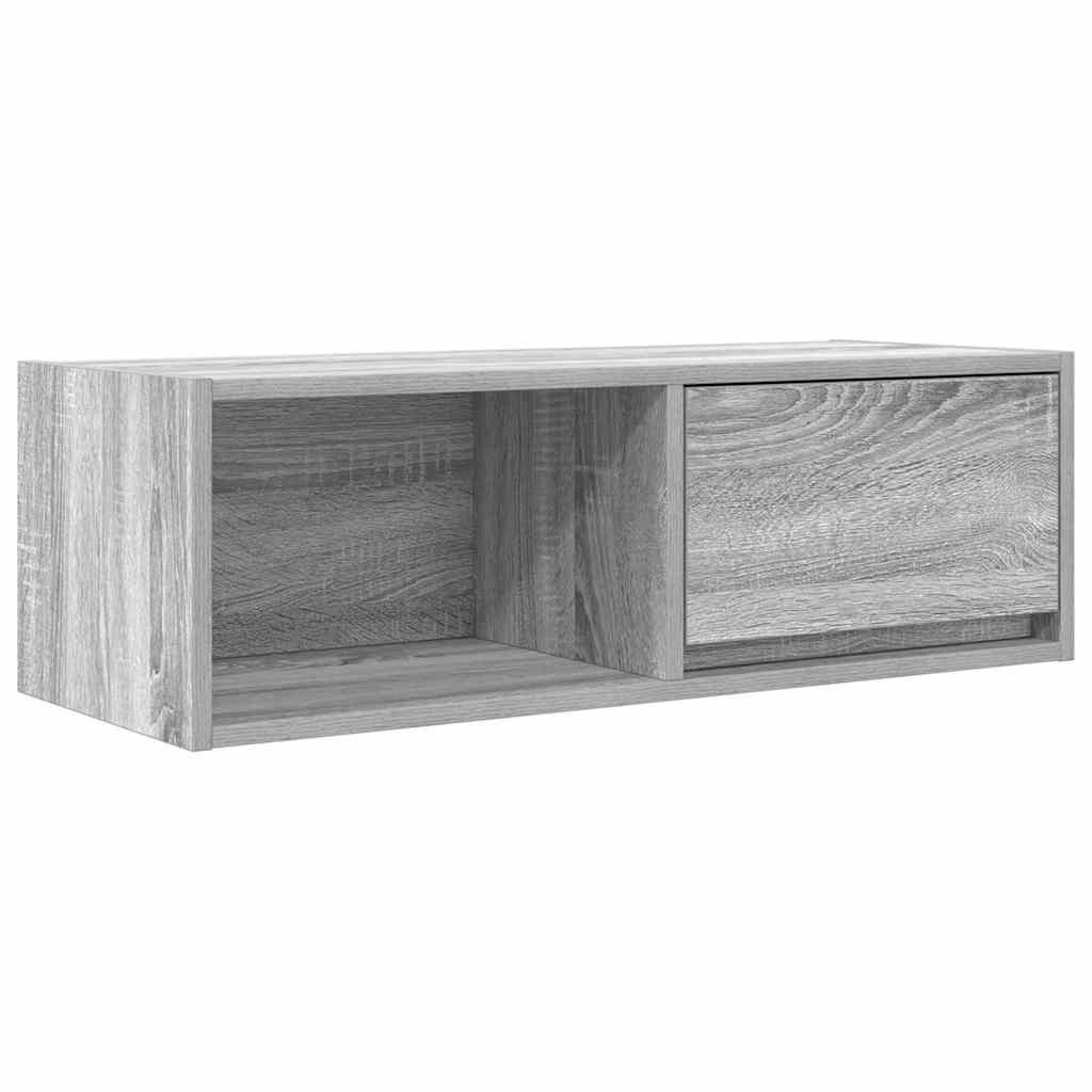 TV Cabinets 2 pcs Grey Sonoma 80x31x25.5 cm Engineered Wood
