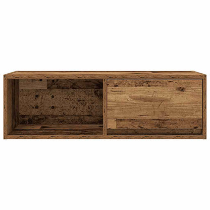TV Cabinets 2 pcs Old Wood 80x31x25.5 cm Engineered Wood