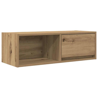 TV Cabinet Artisan Oak 80x31x25.5 cm Engineered Wood