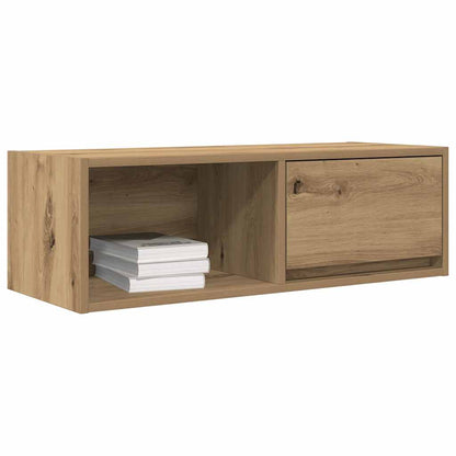 TV Cabinet Artisan Oak 80x31x25.5 cm Engineered Wood