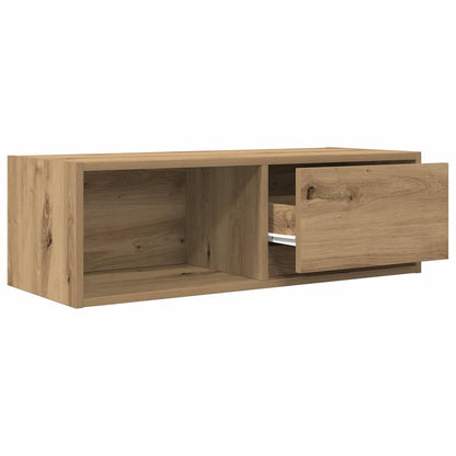 TV Cabinet Artisan Oak 80x31x25.5 cm Engineered Wood