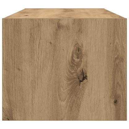 TV Cabinet Artisan Oak 80x31x25.5 cm Engineered Wood