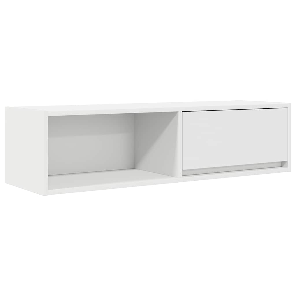 TV Cabinet White 100x31x25.5 cm Engineered Wood