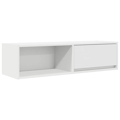 TV Cabinet White 100x31x25.5 cm Engineered Wood