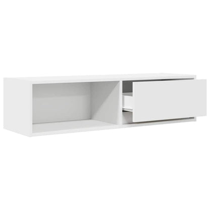 TV Cabinet White 100x31x25.5 cm Engineered Wood