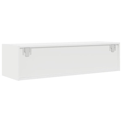 TV Cabinet White 100x31x25.5 cm Engineered Wood