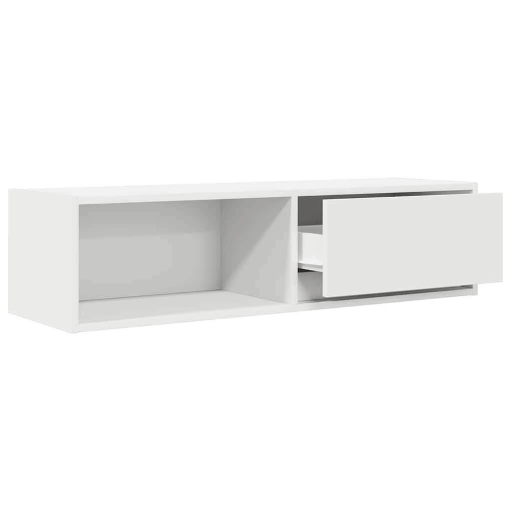 TV Cabinets 2 pcs White 100x31x25.5 cm Engineered Wood