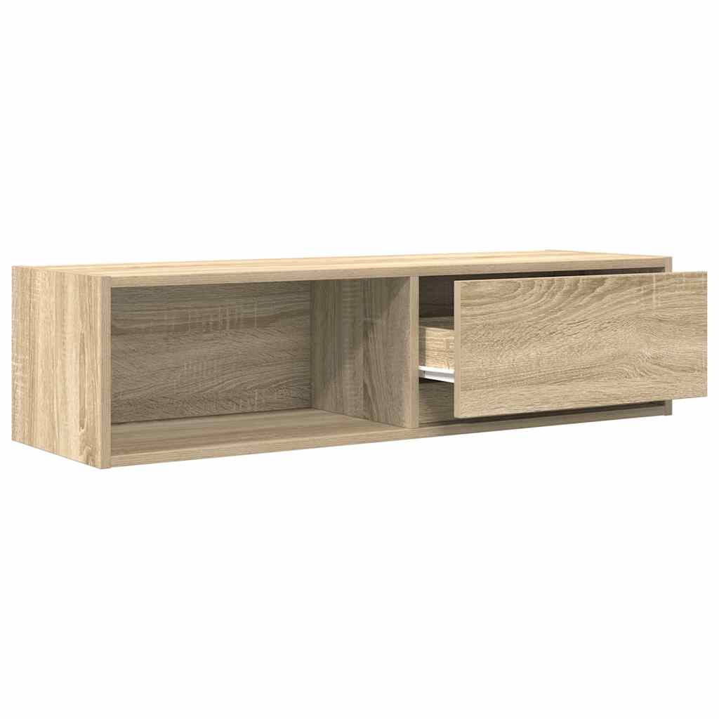TV Cabinet Sonoma Oak 100x31x25.5 cm Engineered Wood