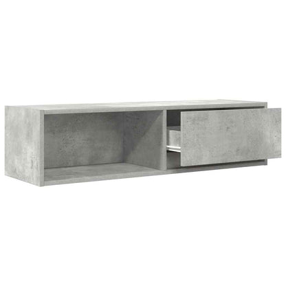 TV Cabinets 2 pcs Concrete Grey 100x31x25.5 cm Engineered Wood