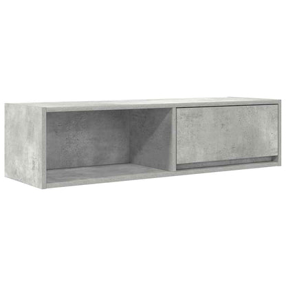 TV Cabinets 2 pcs Concrete Grey 100x31x25.5 cm Engineered Wood