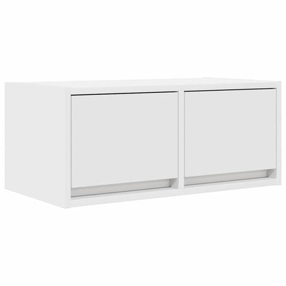TV Cabinet White 60x31x25.5 cm Engineered Wood
