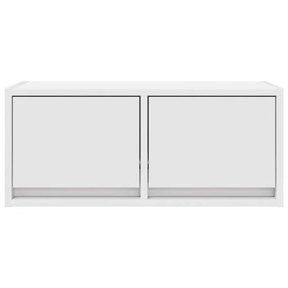 TV Cabinet White 60x31x25.5 cm Engineered Wood