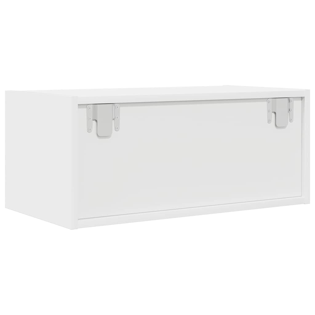 TV Cabinet White 60x31x25.5 cm Engineered Wood