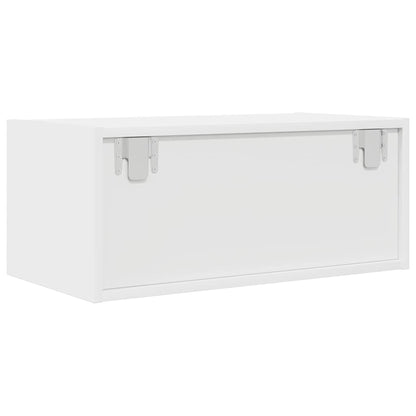 TV Cabinet White 60x31x25.5 cm Engineered Wood